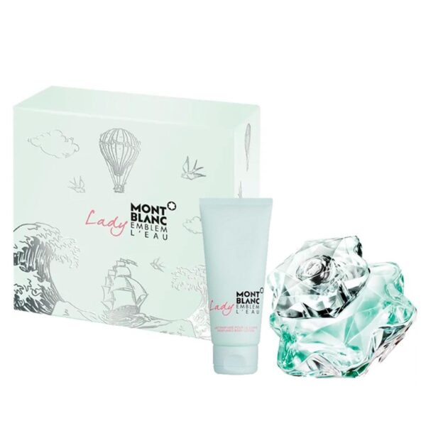 KIT MONTBLANC LADY EMBLEM L'EAU FOR HER.