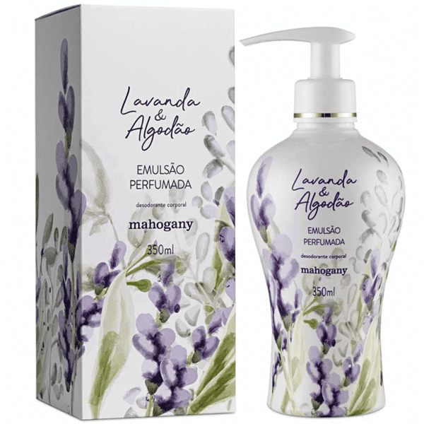 Hidratante Mahogany Lavanda e Algodao 350ML