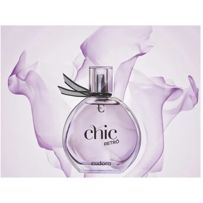 Perfume Eudora Chic Retro 95ml. - Imagem 2