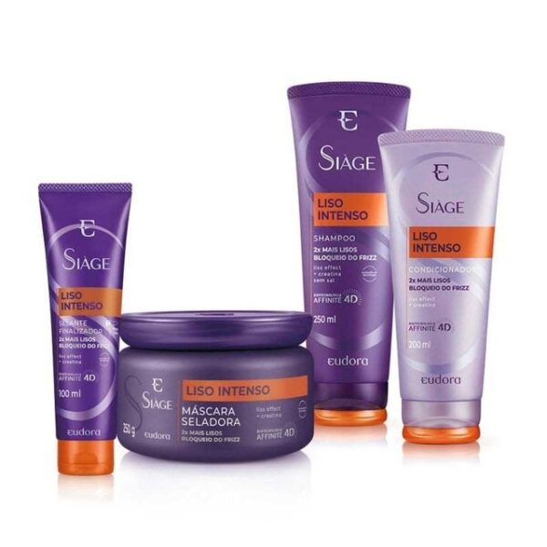 Kit Completo Liso Intenso Siage 4 peças
