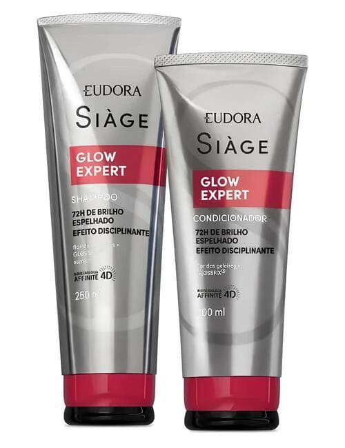 Kit Siàge Glow Expert Eudora Shampoo + Condicionador - Imagem 2