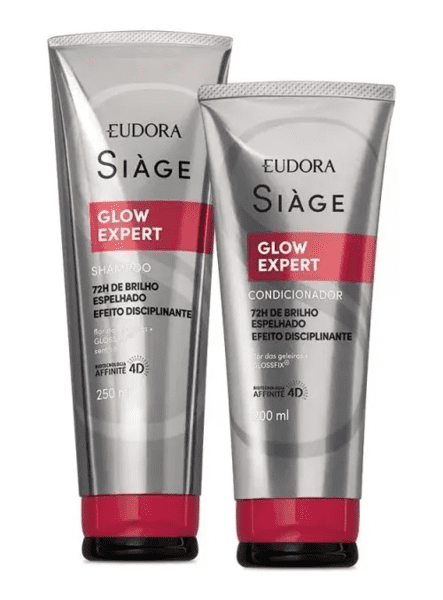 Kit Siàge Glow Expert Eudora Shampoo + Condicionador - Imagem 3